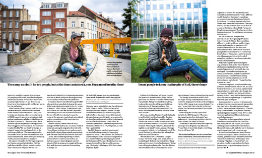 Refugees and Mental Health - The Guardian Weekend and MSF