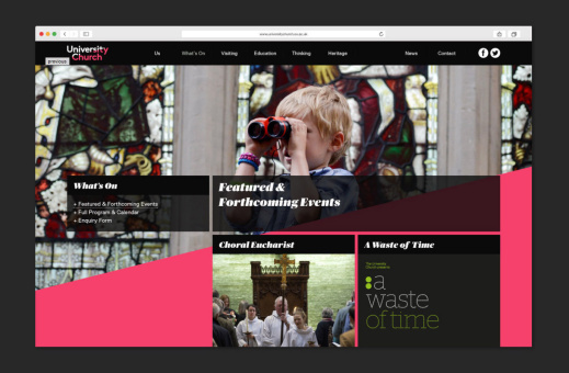 University Church - Oxford - The Website