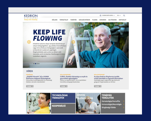 Kedrion biopharma - the new worldwide websites