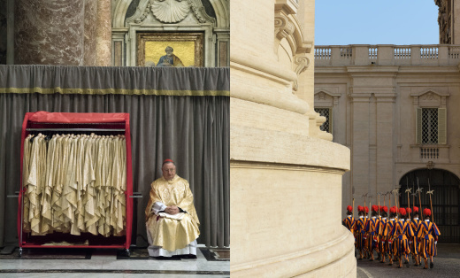 Behind the scene of the Vatican