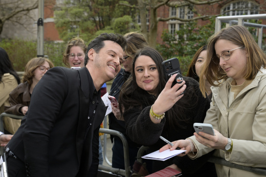 Behind the scene at the Olivier Awards