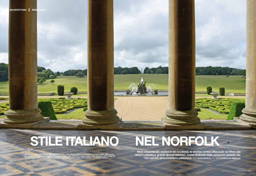 Holkham Hall - Norfolk for Bell'Europa Travel Magazine