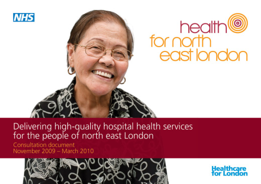 NHS - The bill posters and leaflet
