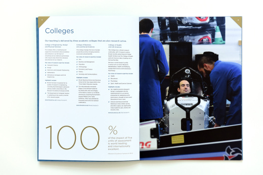 Brunel University - the new prospectus