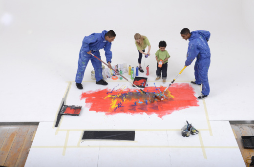 The National Lottery Campaign - Behind the scene