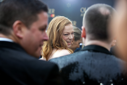 Behind the scene at the Olivier Awards