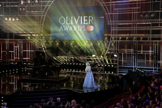 Behind the scene at the Olivier Awards