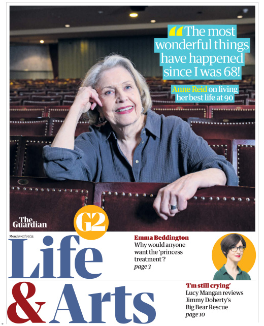 Anne Reid photographed at the Everyman Theatre