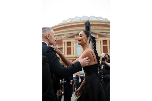 Behind the scene at the Olivier Awards