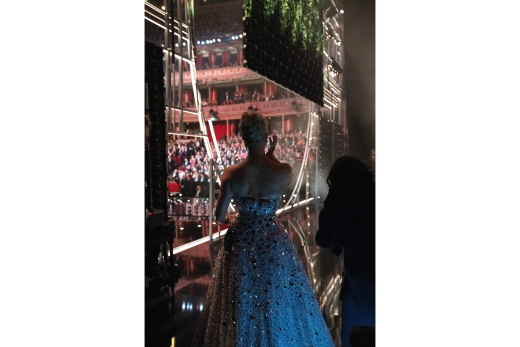 Behind the scene at the Olivier Awards