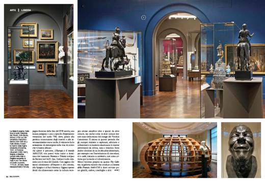 The V&A Museum for Bell'Europa travel magazine