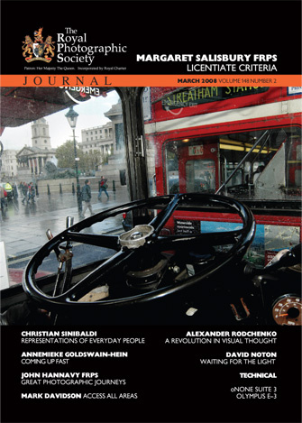 Royal Photographic Society Magazine