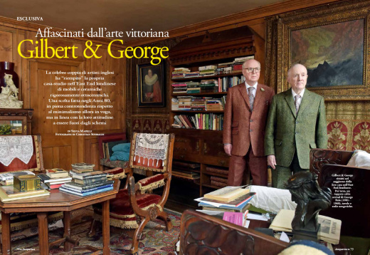 Gilbert & George - Antiquariato Magazine