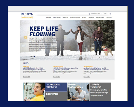 Kedrion biopharma - the new worldwide websites